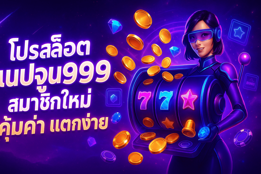 โปรสล็อต เนปจูน999 สมาชิกใหม่