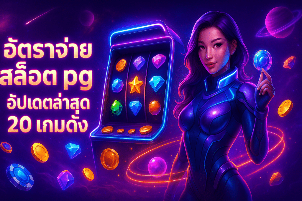 อัตราจ่าย สล็อต pg